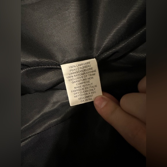 Excellent Condition Vintage 100% Lambskin Leather Long Jacket Trench Coat - Picture 8 of 16